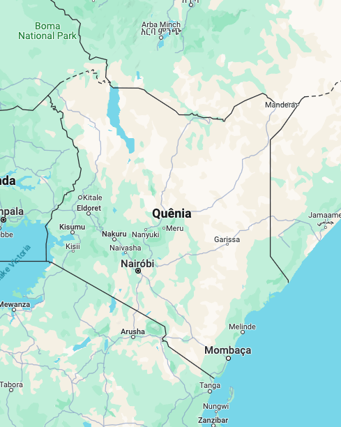 quenia mapa